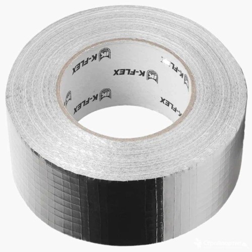 Лента 48мм х 50м самоклеящаяся K-flex DUCT 1604H silver в Новосибирске