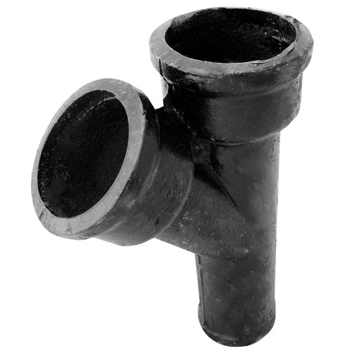 Тройник чугунный канализационный косой Ду 150-150 45гр б/н ГОСТ 6942-98 в Новосибирске