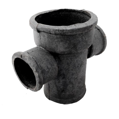 Крестовина чугунная канализационная прямая Ду 50-50-50 90гр б/н одноплоскостная ГОСТ 6942-98 в Новосибирске