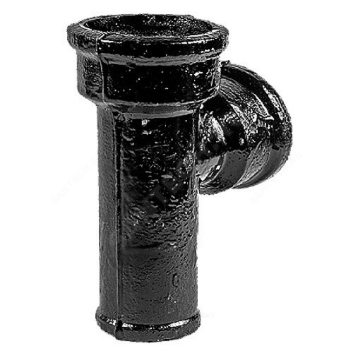 Тройник чугунный канализационный прямой Ду 50-50 90гр б/н ГОСТ 6942-98 в Новосибирске