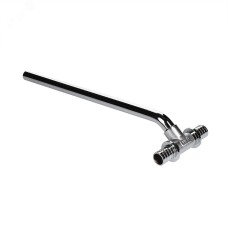 Тройник нержавеющий Дн 20-15-20 L=250мм для подключения радиатора RAUTITAN Rehau