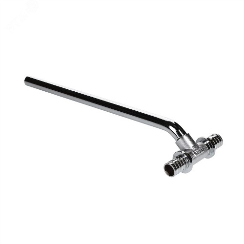 Тройник нержавеющий Дн 16-15-16 L=250мм для подключения радиатора RAUTITAN Rehau в Новосибирске