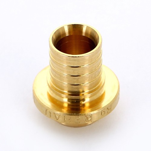 Заглушка латунная Дн 20 для PE-X труб РОС в Новосибирске