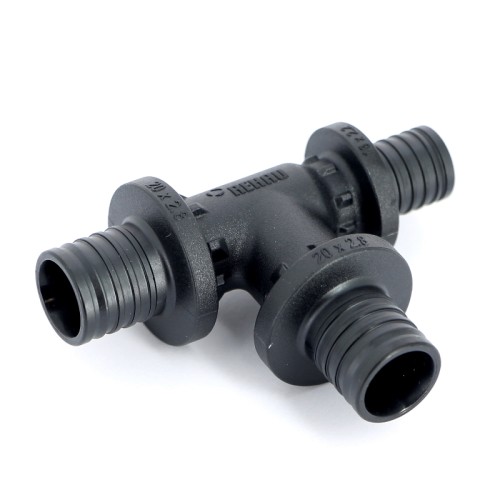 Тройник PPSU для PE-X труб Дн 20 РОС в Новосибирске