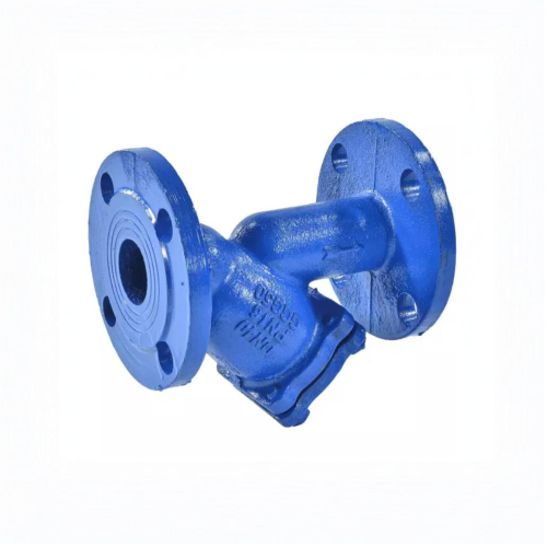 Фильтр сетчатый Y-образный чугунный фланцевый Ду-32 Ру-16 (Т<90°С) ФСч Китай в Новосибирске