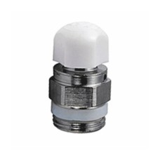 Кран Маевского ручной латунный Ду-6 (1/8") Ру-10 НР (НАР) с колпачком Giacomini R66A