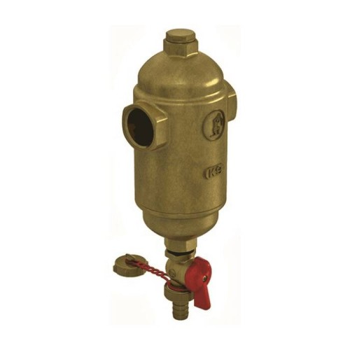 Дешламатор механический Т-образный латунный Ду-20 (3/4") Ру-10 ВР (ВН) Giacomini R146D в Новосибирске