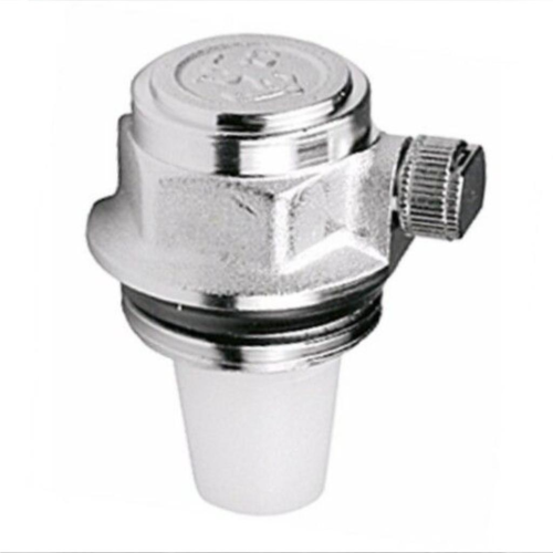 Воздухоотводчик автоматический латунный Ду-25 (1") Ру-14 НР (НАР) угловой левый Giacomini R200 в Новосибирске