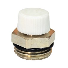 Кран Маевского ручной латунный Ду-15 (1/2") Ру-10 НР (НАР) под отвертку Ogint