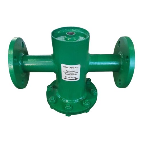 Грязевик вертикальный стальной фланцевый Ду-40 Ру-16 АРМАС в Новосибирске