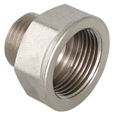 Футорка нержавеющая обратная НР-ВР Ру 16 AISI 304 25 мм 1/2"