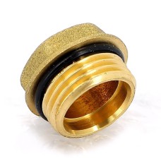 Переход латунный с герметичной прокладкой ВР-НР Giacomini 10 мм 3/4"