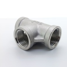 Тройник чугунный переходной оцинкованный ВР (ВН) 40 мм 2" ГОСТ 8949-75