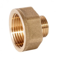 Переход латунный ВР-НР STOUT 15 мм 3/8"