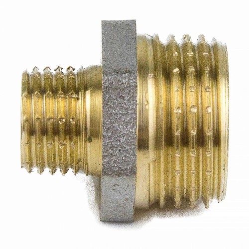 Ниппель латунный переходной НР Aquasfera 15 мм 3/8"