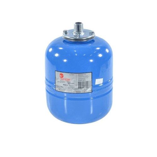 Гидроаккумулятор вертикальный стальной с наружной резьбой Wester WAV 16 бар 1000 л в Новосибирске