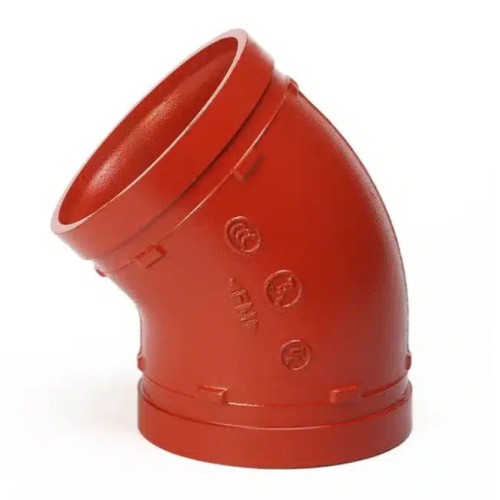 Отвод (колено) 90 градусов под муфту грувлок Ду-100 (Дн 114) Ру-25 XGQT03 в Новосибирске