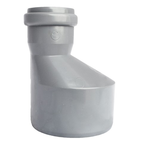 Переход канализационный PP-M эксцентрический белый Дн 110-50 бесшумный б/нап в/к RTP (РосТурПласт) в Новосибирске