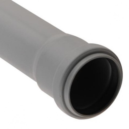 Патрубок канализационный PP-H компенсационный серый Дн 40 б/нап в/к HT HTL Ostendorf в Новосибирске