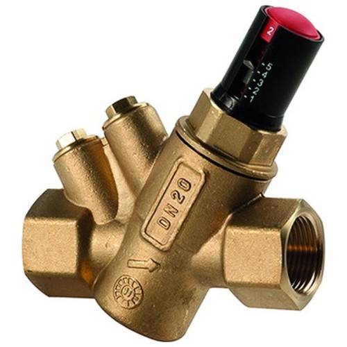 Клапан балансировочный латунный автоматический с внутренней резьбой 2,5 МПа R206A Giacomini 20 мм в Новосибирске