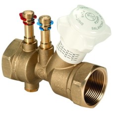 Клапан балансировочный латунный ручной с внутренней резьбой 2,5 МПа R206B Giacomini 15 мм