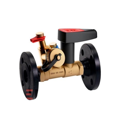 Клапан балансировочный латунный ручной фланцевый 1,6 МПа Ballorex Venturi FODRV Broen 25 мм в Новосибирске