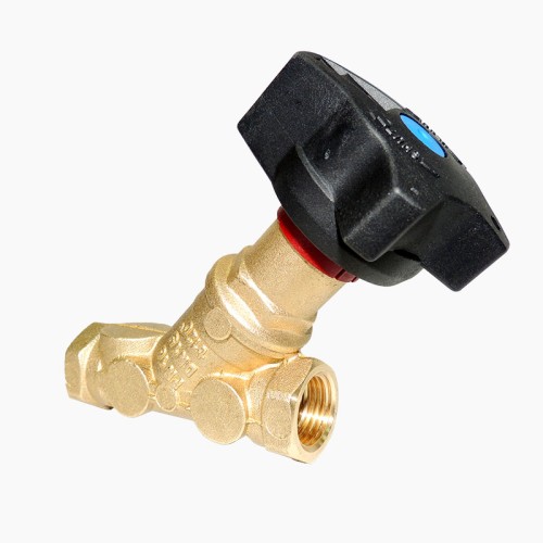 Клапан балансировочный латунный ручной с внутренней резьбой 1,6 МПа Benarmo 15 мм в Новосибирске