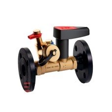 Клапан балансировочный латунный ручной фланцевый 1,6 МПа Ballorex Venturi FODRV Broen 15 мм