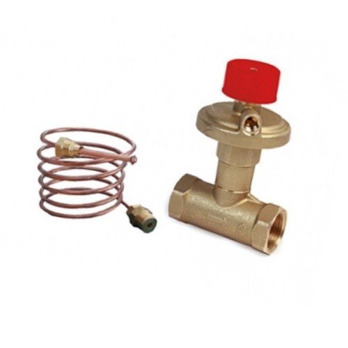 Клапан балансировочный латунный автоматический с внутренней резьбой 2,5 МПа R206C-1 Giacomini 25 мм в Новосибирске