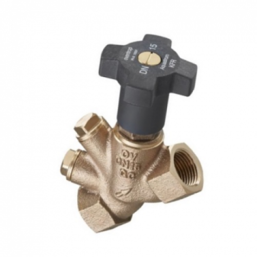 Клапан балансировочный бронзовый ручной с внутренней резьбой 2,5 МПа Hydrocontrol ATR Oventrop 20 мм в Новосибирске