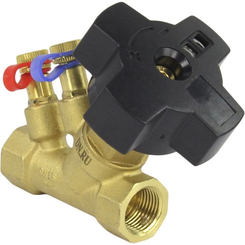 Клапан балансировочный латунный ручной с внутренней резьбой 1,6 МПа MVT-R LF Ридан 15 мм в Новосибирске