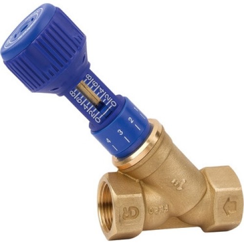 Клапан балансировочный латунный ручной с внутренней резьбой 2,0 МПа CIM 787OT Cimberio 32 мм в Новосибирске