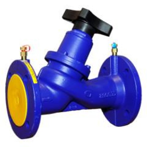 Клапан балансировочный чугунный ручной фланцевый 1,6 МПа Benarmo 32 мм в Новосибирске