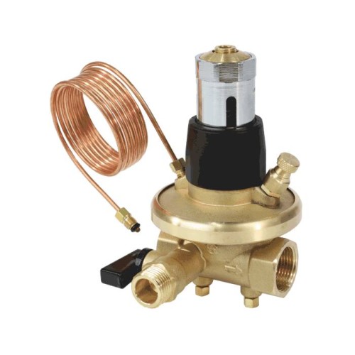 Клапан балансировочный латунный автоматический с внутренней резьбой 1,6 МПа Aquasfera EURO Aquasfera 25 мм в Новосибирске