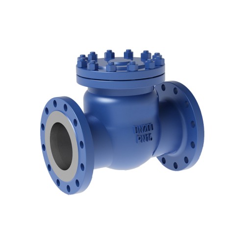 Клапан обратный стальной поворотный фланцевый 4,0 МПа 19лс53нж ЧАЗ 100х350 мм ГОСТ 33423-2015 в Новосибирске