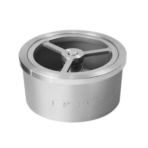 Клапан обратный нержавеющий осевой пружинный межфланцевый 4,0 МПа Benarmo 25 мм в Новосибирске