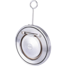 Клапан обратный стальной Y-тип межфланцевый 1,6 МПа CB5440 Tecofi 80х15 мм