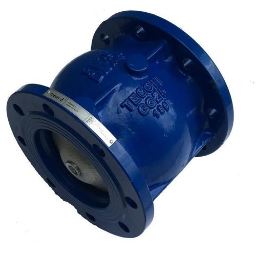 Клапан обратный чугунный Y-тип фланцевый 1,6 МПа NVD 402R Ридан 65х120 мм в Новосибирске