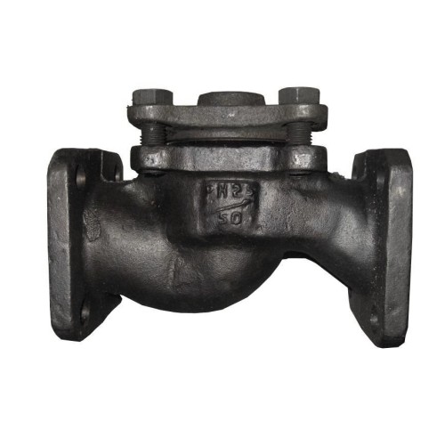 Клапан обратный чугунный Y-тип фланцевый 1,6 МПа 16ч6п 32х180 мм в Новосибирске