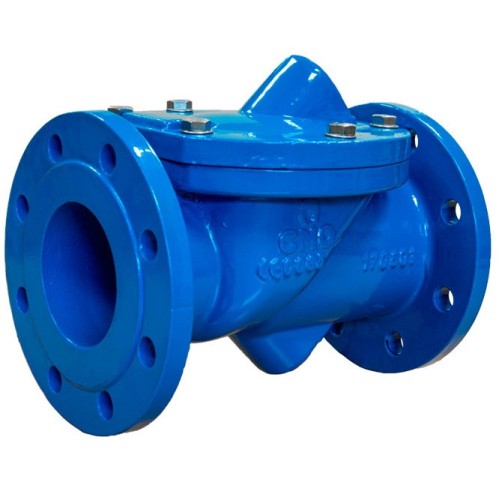 Клапан обратный чугунный поворотный фланцевый EPDM 1,6 МПа Benarmo 80 мм в Новосибирске