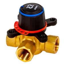 Клапан регулирующий латунный трехходовой с внутренней резьбой 1,0 МПа HRB-3R Ридан 50х125 мм 2"