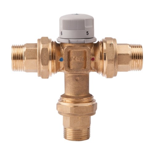 Клапан смесительный латунный термостатический седельный с наружной резьбой 1,0 МПа Icma 20х124 мм в Новосибирске