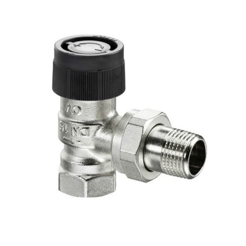 Клапан термостатический угловой Ду 15-20 (1/2"-3/4") Ру-10 НР (НАР) серия AV9 Oventrop в Новосибирске