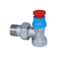 Клапан термостатический угловой Ду-15 (1/2"-18) Ру-10 НР (НАР) R411TG Giacomini