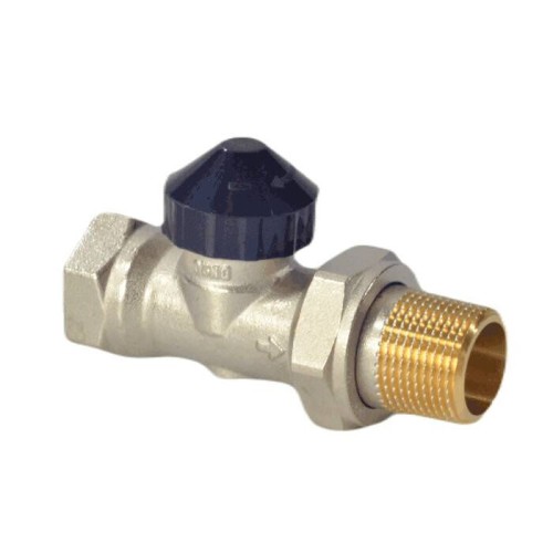 Клапан термостатический прямой Ду-15 Ру-10 ВР (ВН) гайка М30х1,5 с преднастройкой TR-N Ридан в Новосибирске