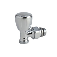 Клапан термостатический микрометрический угловой Ду-15 (1/2"-16) Ру-16 НР (НАР) T431C Giacomini