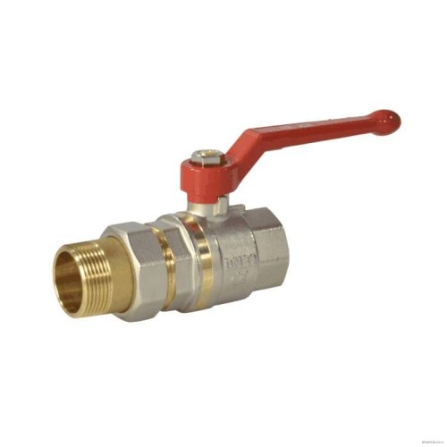 Кран запорный латунный полнопроходной с ручкой-рычагом ВР-НР Ру 50 Ideal 091 Itap 15 мм 1/2" в Новосибирске