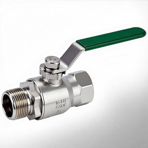 Кран запорный латунный стандартнопроходной с ручкой-рычагом ВР-НР Ру 42 R254WL Giacomini 10 мм 3/8" в Новосибирске