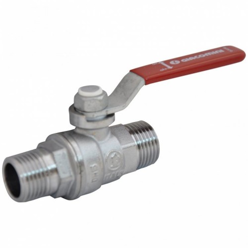 Кран запорный латунный полнопроходной с ручкой-рычагом НР Ру 20 Ideal 099 Itap 15 мм 1/2" в Новосибирске