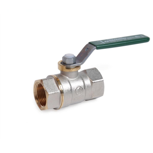 Кран запорный латунный полнопроходной с ручкой-рычагом ВР (ВН) Ру 42 R950W Giacomini 10 мм 3/8" в Новосибирске